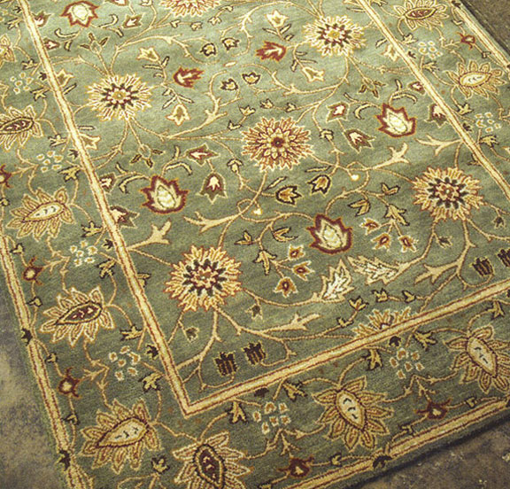 Green Oriental Rug Cleaning